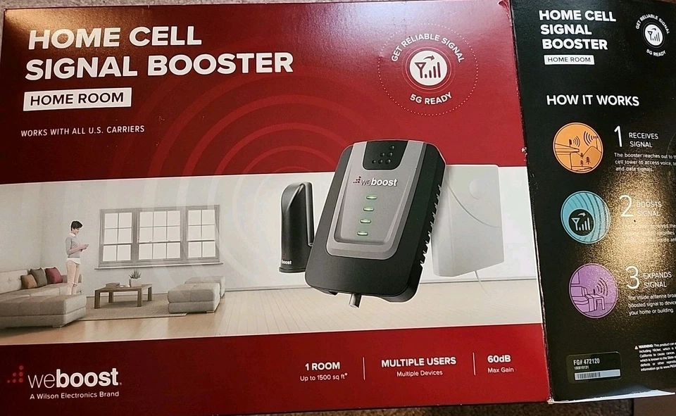 NIB weBoost Home Room Cell Phone Signal Booster - 472120- 5G READY - Image 4 of 4