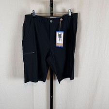 Weatherproof Vintage Mens Trail Cargo Short Black Packable Hybrid Size 36