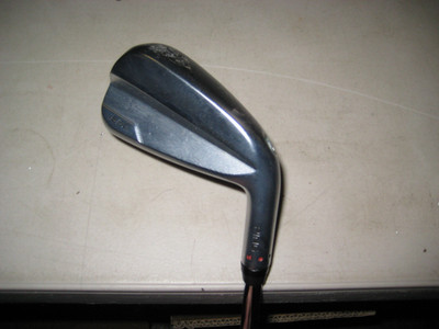 slightly used Ping i 530 Forged RH 7 Iron Steel X stiff Black dot Demo