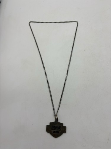 Harley-Davidson Bar & Shield Pendant Necklace Licensed Phoenix - Picture 5 of 5
