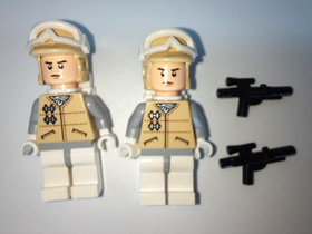 LEGO Star Wars Hoth Rebel Troopers + Officer & Zev Senesca (Set 8083) Minifigure
