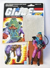 G.I. GI Joe Cobra Toxo Viper Figure Vintage 3.75 ARAH 100  Complete v1 VTG 1988