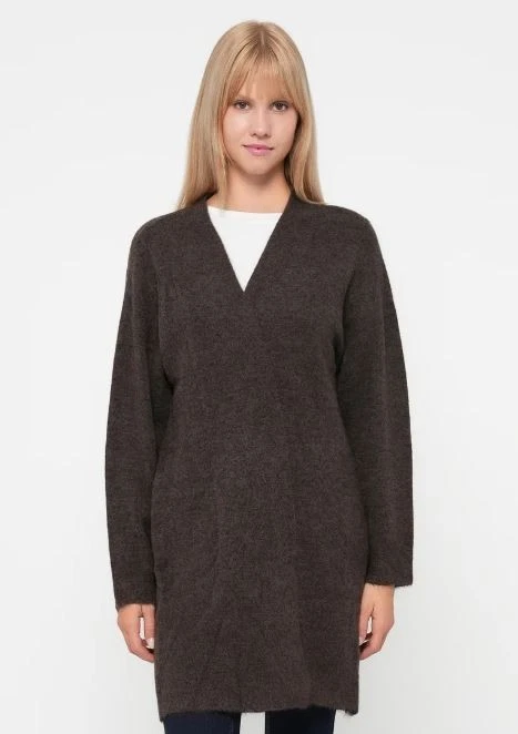 Onltalio Offene Strickjacke IN Schokolade Martini Mischung Groß (fm228-7) - Bild 3 von 4