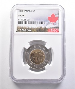 2010 Canada 2 Dollars SP70 NGC a6915