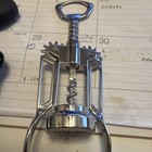 Lot of 2  Corkscrew Wine Bottle Openers-OXO Black Softgrips & Silver Metal EUC — photo 3