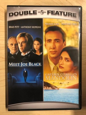 Meet Joe Black - Captain Corellis Mandolin (DVD, double feature) - K10