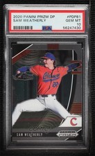 2020 Panini Prizm Draft Picks Sam Weatherly #PDP81 PSA 10 GEM MT 0h2x
