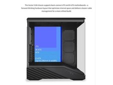 Lian Li ATX Mid-Tower PC Case, 4 x 120mm ARGB PWM Fans Pre-Installed, LED 7