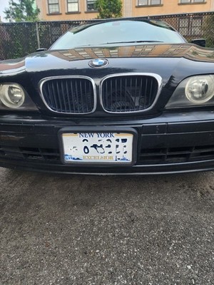 Rubber License Plate Holder Mounting Adapter Bumper Bracket Kit Frame for BMW