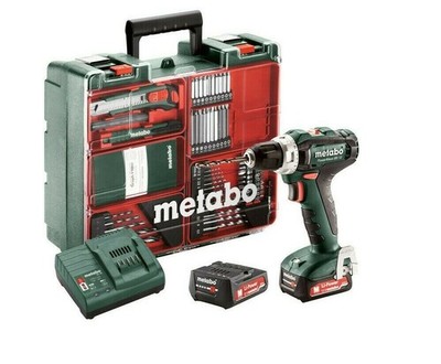 Metabo PowerMaxx BS Akku-Bohrsschrauber 12 Set 12 V, inkl. Akkus und Ladegerät