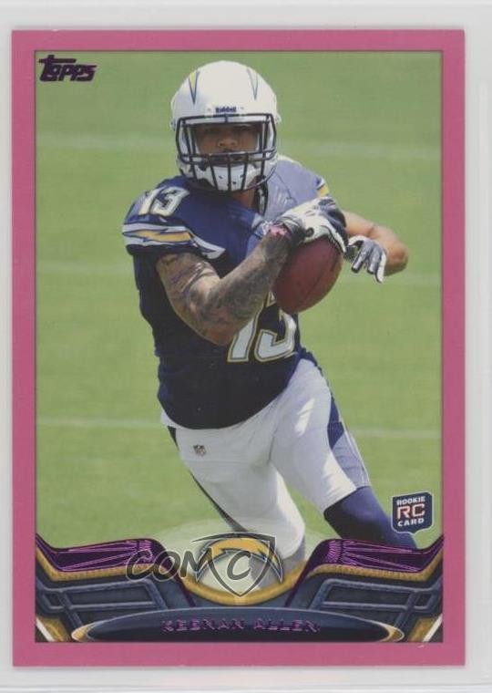 2013 Topps Pink BCA Border 269/399 Keenan Allen #435 Rookie RC rj1
