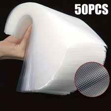 50X Vacuum Sealer Bags Seal Embossed Food Saver Storage Package 7"x10"