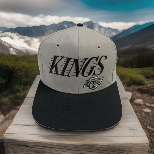 Vintage 90s Los Angeles Kings Snapback Hat Cap Pro Star Gray NHL Hockey - Bild 1 von 23