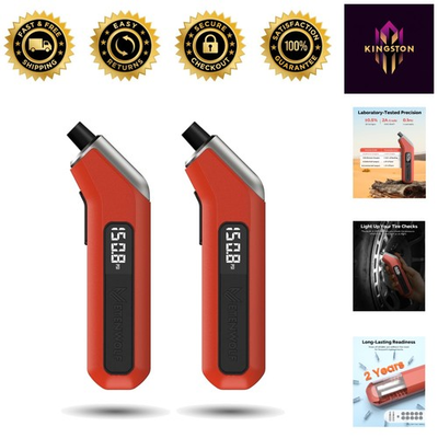 #ad Industrial Digital Tire Pressure Gauge Set High Accuracy 3 200 PSI Measuring $39.99