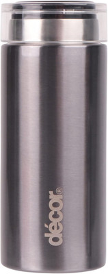 Mini Edelstahl Thermoskanne | Kaffeebecher mit Glanzbeschichtung | 200 ml - Gra