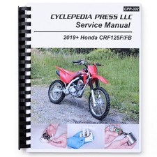 2019-2024 Honda CRF125 CRF125F CRF125FB CRF 125 125F SERVICE & REPAIR MANUAL
