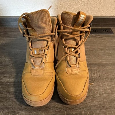 Nike Men\'s Brown Leather Snow Boots New NIKE Manoa Mens Leather winter work hiking sneaker boots  main image 2