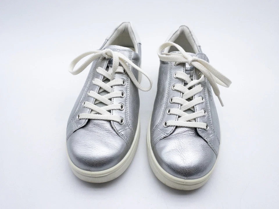 ECCO Sneaker Donna Lacci da Scarpe per Tempo Libero Argento Tg. 40 Eu Art - Immagine 3 di 4
