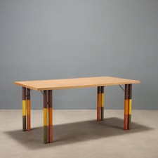Tavolo 'Karan d'Ache' Design Citterio e Nava per Malobbia Anni 80 Originale