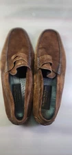 To Boot New York Men’s 10 1/2 Derrick Penny Driver Loafer Shoe Brown Suede 20081