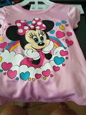 Little Girls Minnie Mouse Shirt Pants Set