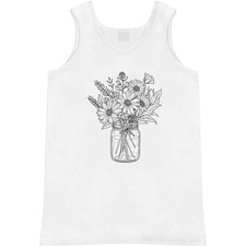 'Wildflower Bouquet' Adult Vest / Tank Top AV061379 