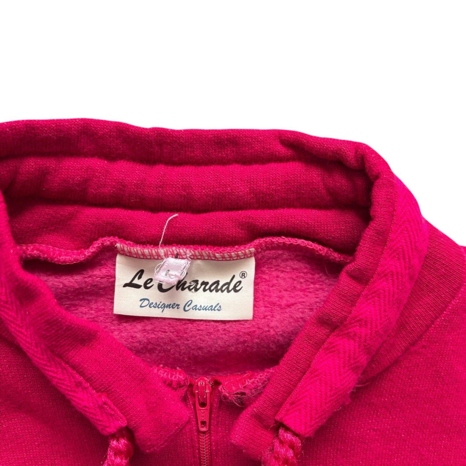 Womens Vintage 80s Pink Top Retro Indie Boho 14 image 3