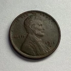 1915-D 1C Lincoln Wheat Cent. EF(40-45) grade, BN color! Old US Penny