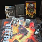 Dark Knights Death Metal Lot,Batman Who Laughs Figure, King Robin Funko, Cup.
