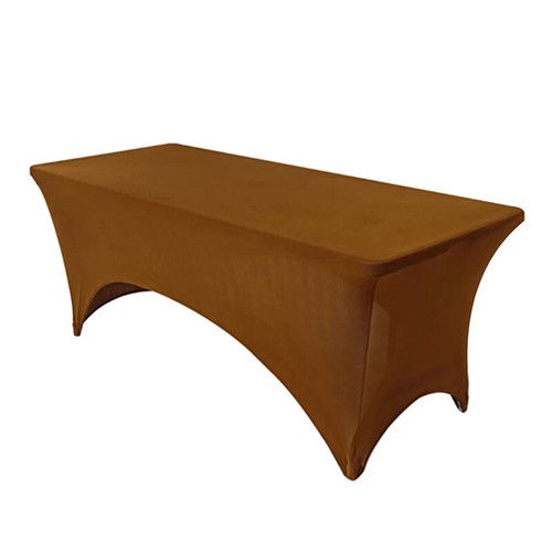 Stretch Spandex Table Cover Fitted Table Clothes for 4/6/8 Foot Rectangle Tables - Picture 13 of 42
