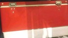 Vintage Red Metal Coleman Cooler 54 Quart COOLER NICE!! — photo 3