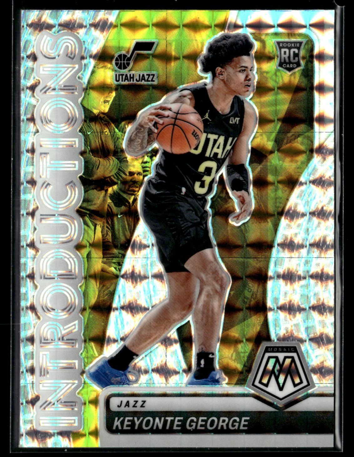 Keyonte George 2023-24 Panini Mosaic Mosaic Introductions #20 RC