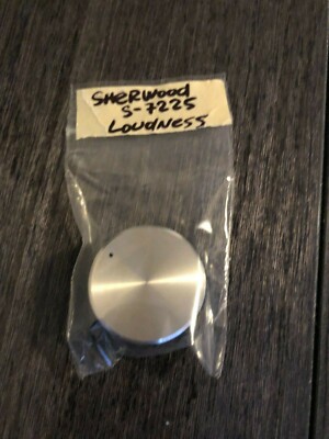  Sherwood S-7225 receiver Loudness Volume knob.