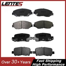 Front And Rear Ceramic Brake Pads For 2003 20...