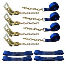 8 Point Roll Back Tie Down System Chain Ends For Car Hauler Carrier Tow Truck14
