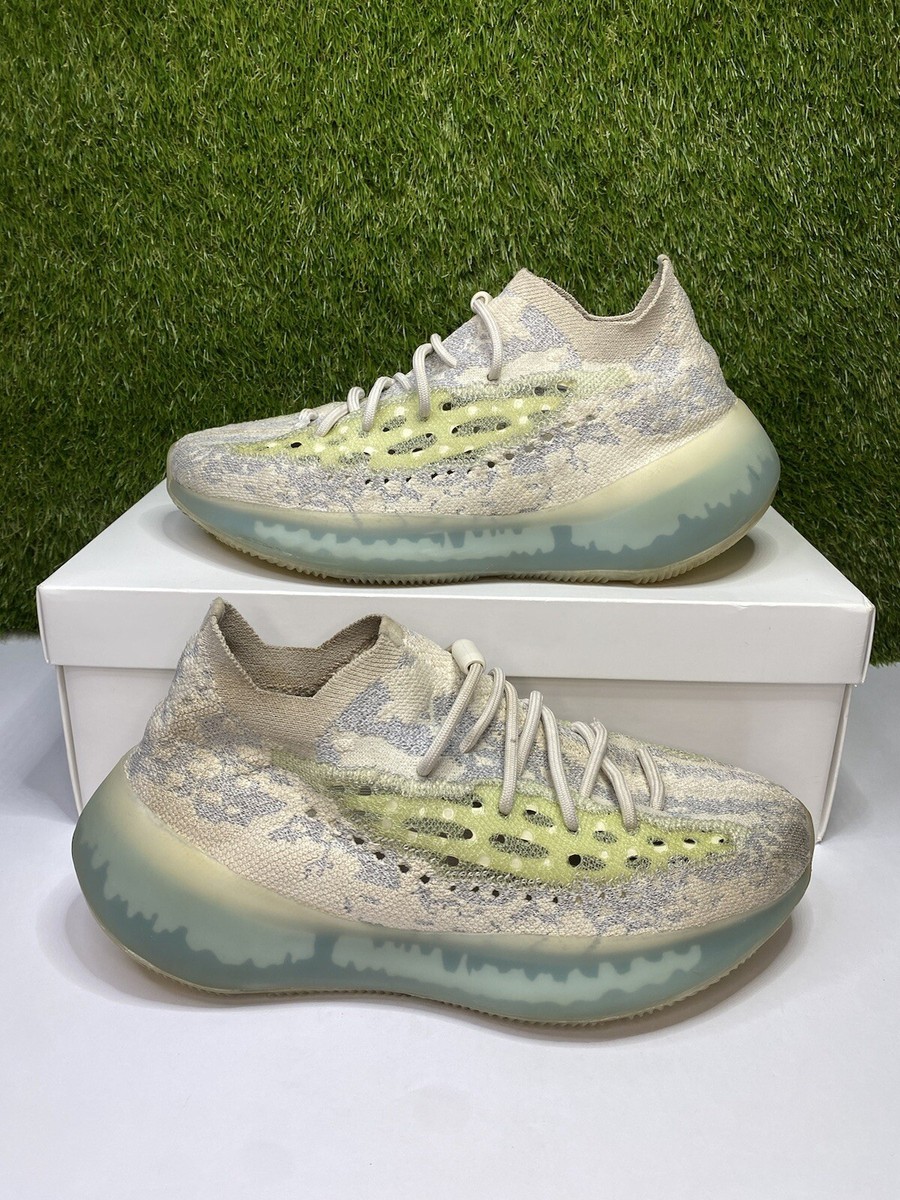 adidas Yeezy Boost 380 Alien Blue Size Mens White Grey Sneakers