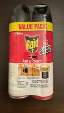 Raid® Ant & Roach Killer 26, Fragrance-free Bug Spray, 17.5 Fl. Oz. Pack Of 2