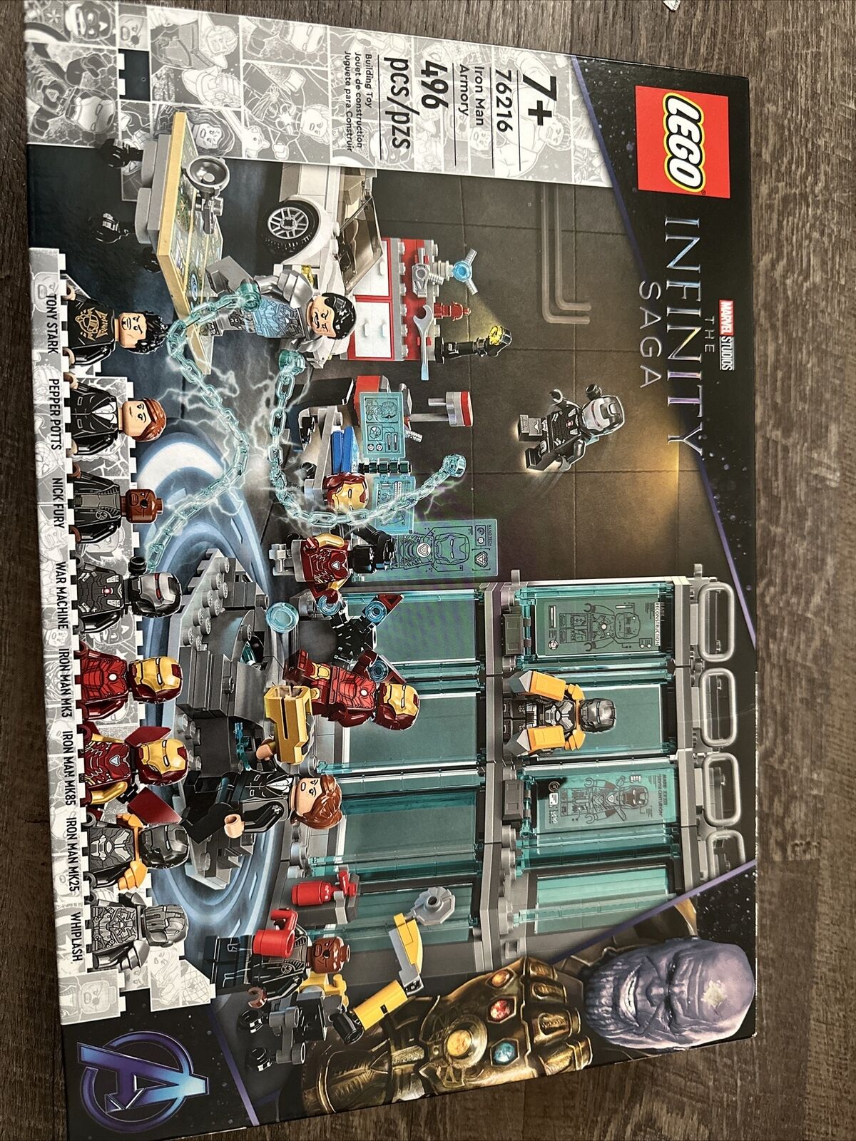 NEW LEGO Marvel Iron Man Armory 76216