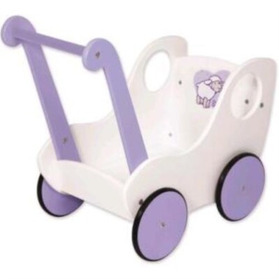 Bayer Lauflern-Puppenwagen**Lauflernwagen aus Holz**NEU & OVP