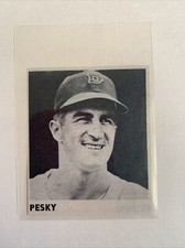 Johnny Pesky Bobby Brown Red Sox Yankees 1949 Complete Featured Baseball Panel