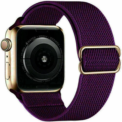 Elastyczny pasek do Apple Watch Series 9/8/Ultra2/7/6/5/SE 38-45mm 49mm nylonowy pasek - Zdjęcie 21 z 29