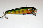 Vintage Pflueger Palomine in Perch Finish Good Glass Eyes 3-1/4"