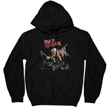 Image of Iron Maiden 'The Trooper' Black Pullover Hoodie - NEW OFFICIAL
