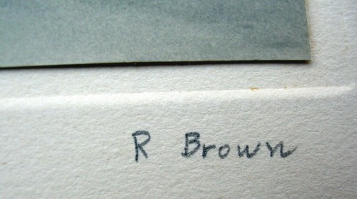 1940 Foto de gabinete, firmada y titulada por Richard Homer Brown, Six Fifteen - Imagen 6 de 6