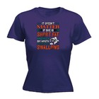 Fishing It Doesnt Matter If She Is Short Fat Funny Womens Novelty T-Shirt Tshirt