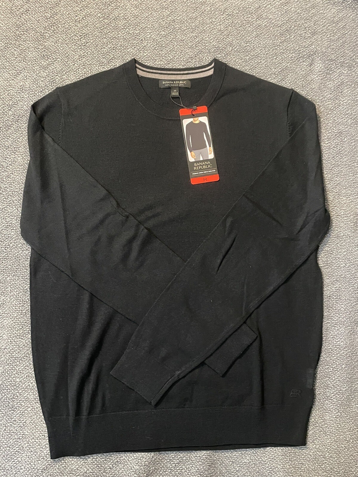 Banana Republic Men's Merino Crew Neck Sweater eBay