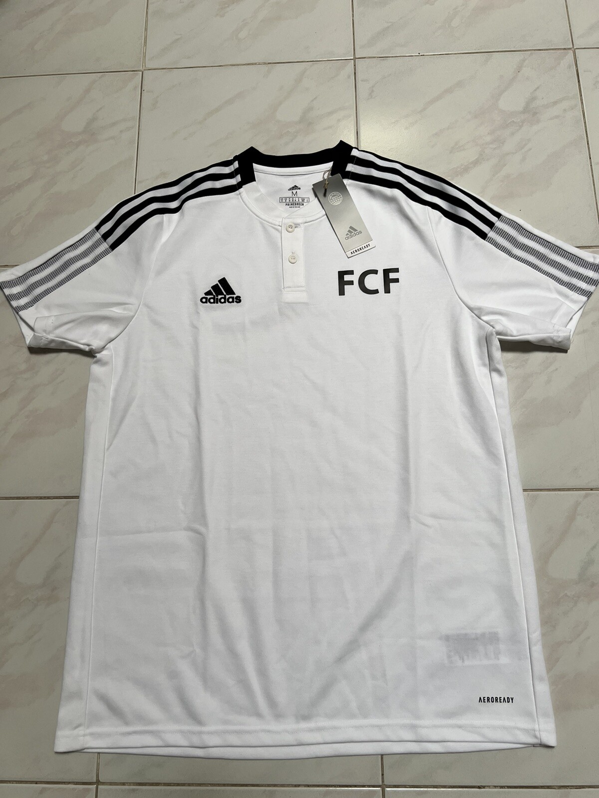 Adidas Colombia 2022 Soccer Authentic player edition white polo Men M new rare