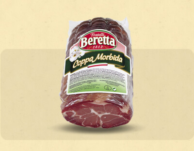 Coppa Morbida Spellata , halbe Stücke,vakuumverpackt, ca. 0,8 kg -luftgetrocknet