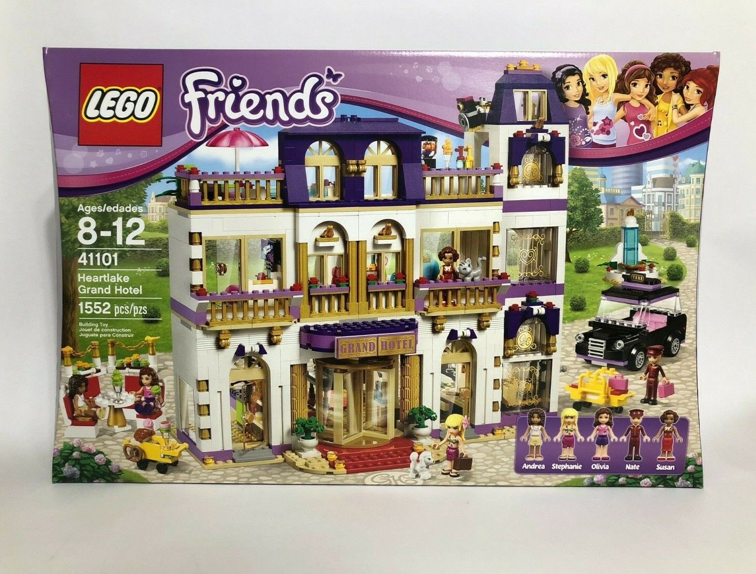 LEGO Friends 41101 Heartlake Grand Hotel - NEW - SEALED - RETIRED - SHELF  WEAR
