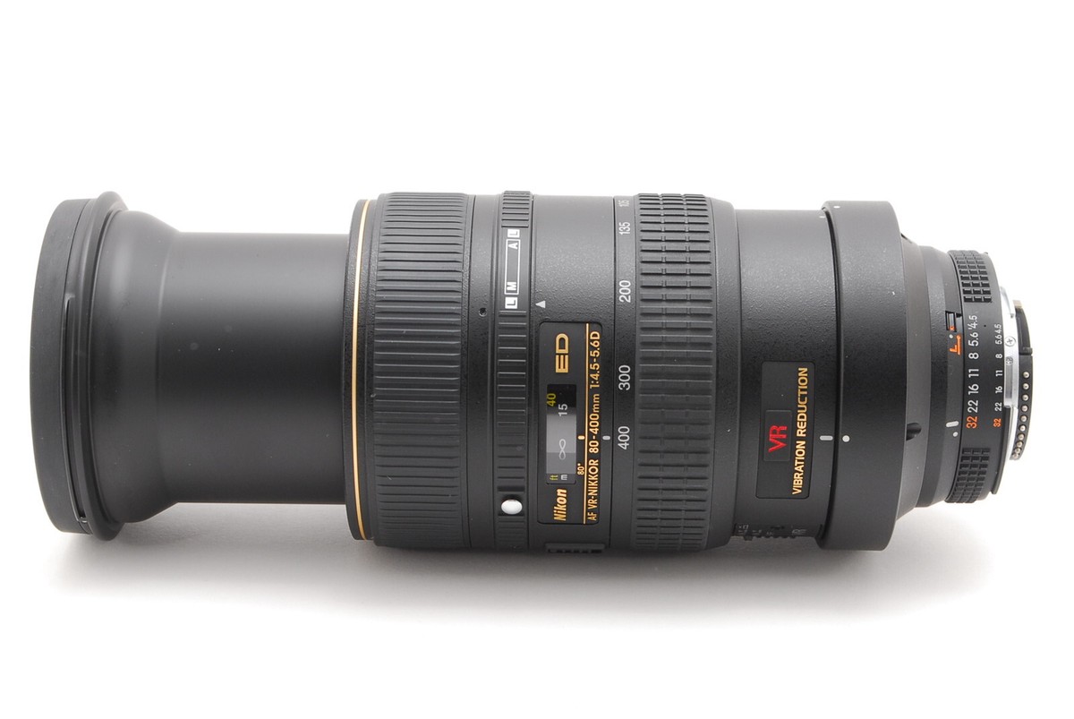 美品Nikon AF VR NIKKOR 80-400mm F4.5-5.6D Amazon.com : Nikon 80-400mm f/4.5-5.6D ED Autofocus VR Zoom